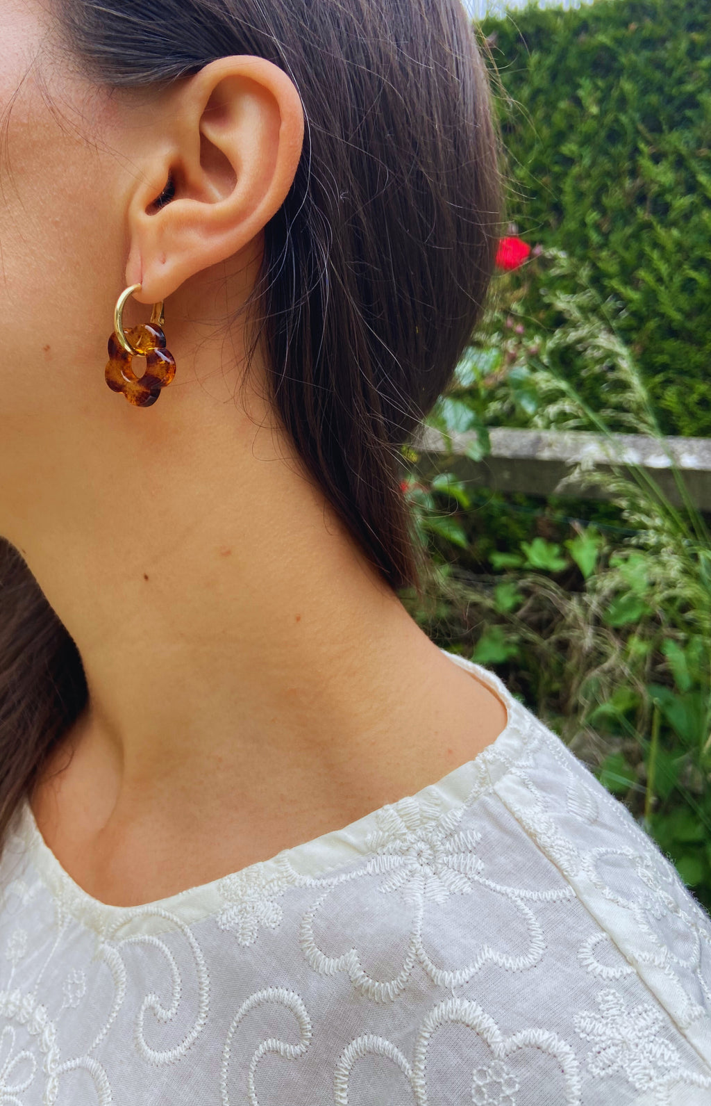 Solène - Boucles d’oreilles acrylique