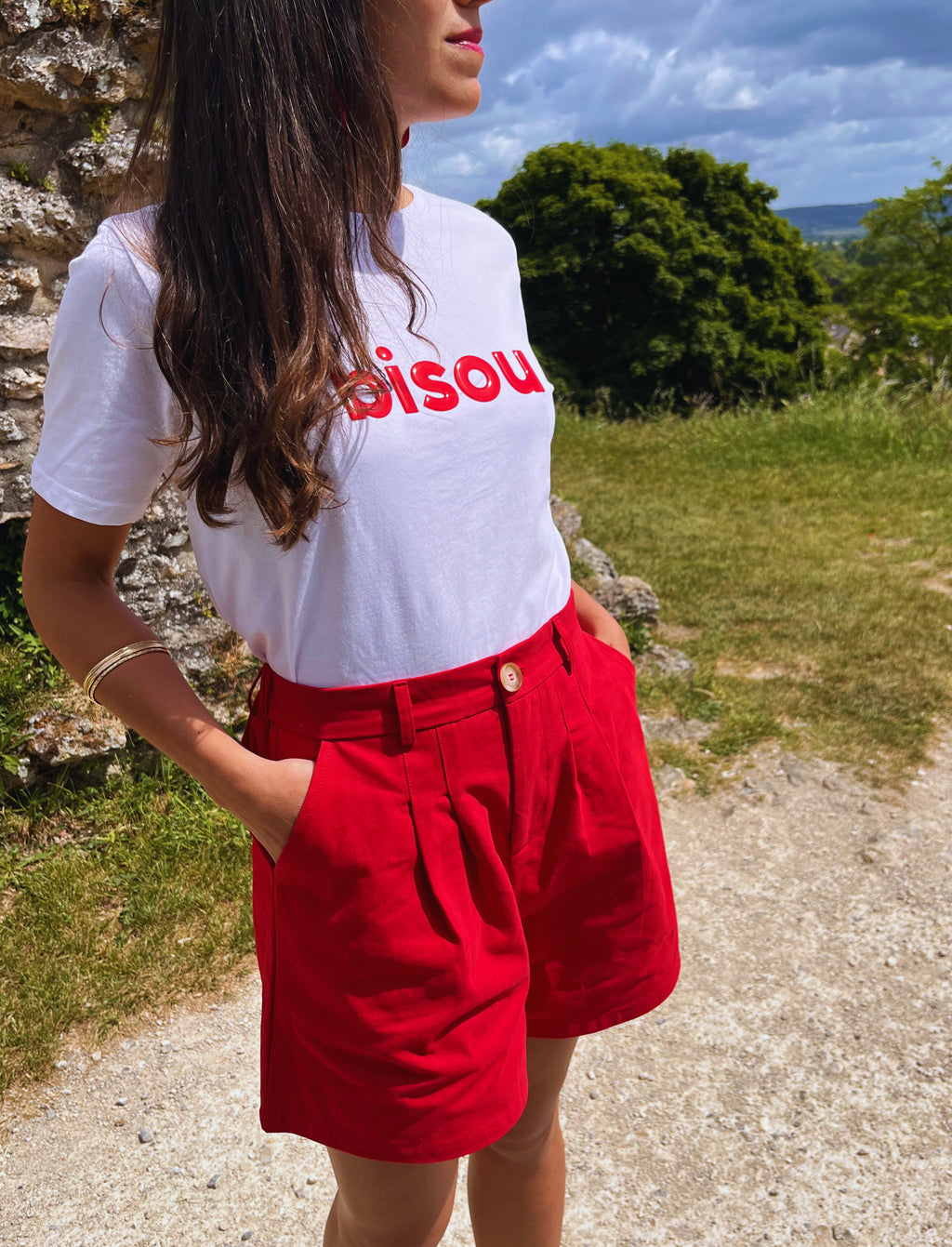Calie - T-shirt glossy