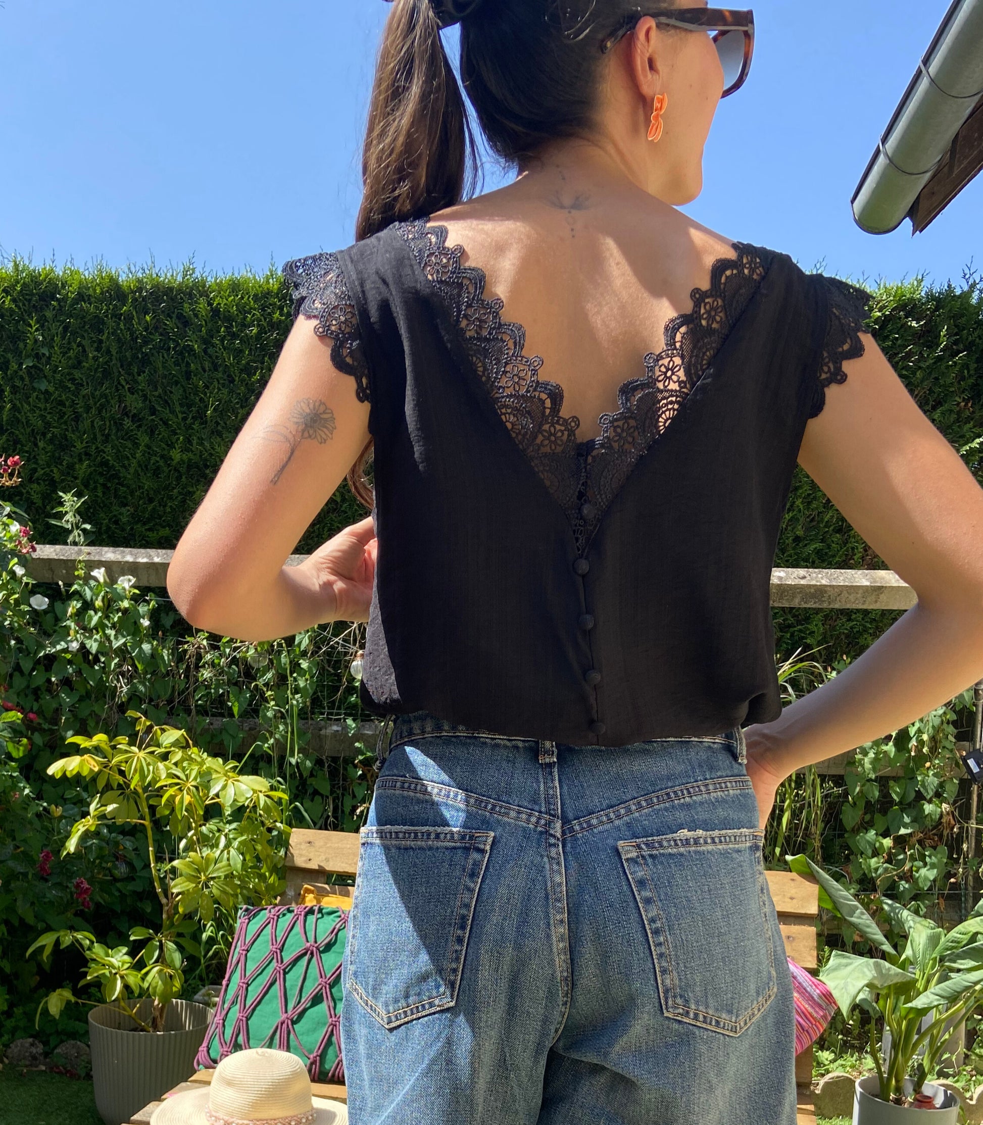 Roma - Blouse détail broderie