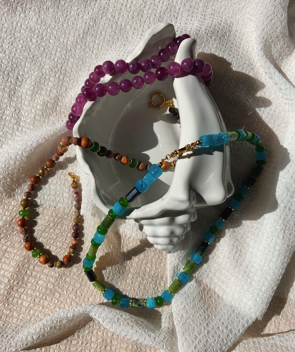Amaya - Collier pierres naturelles