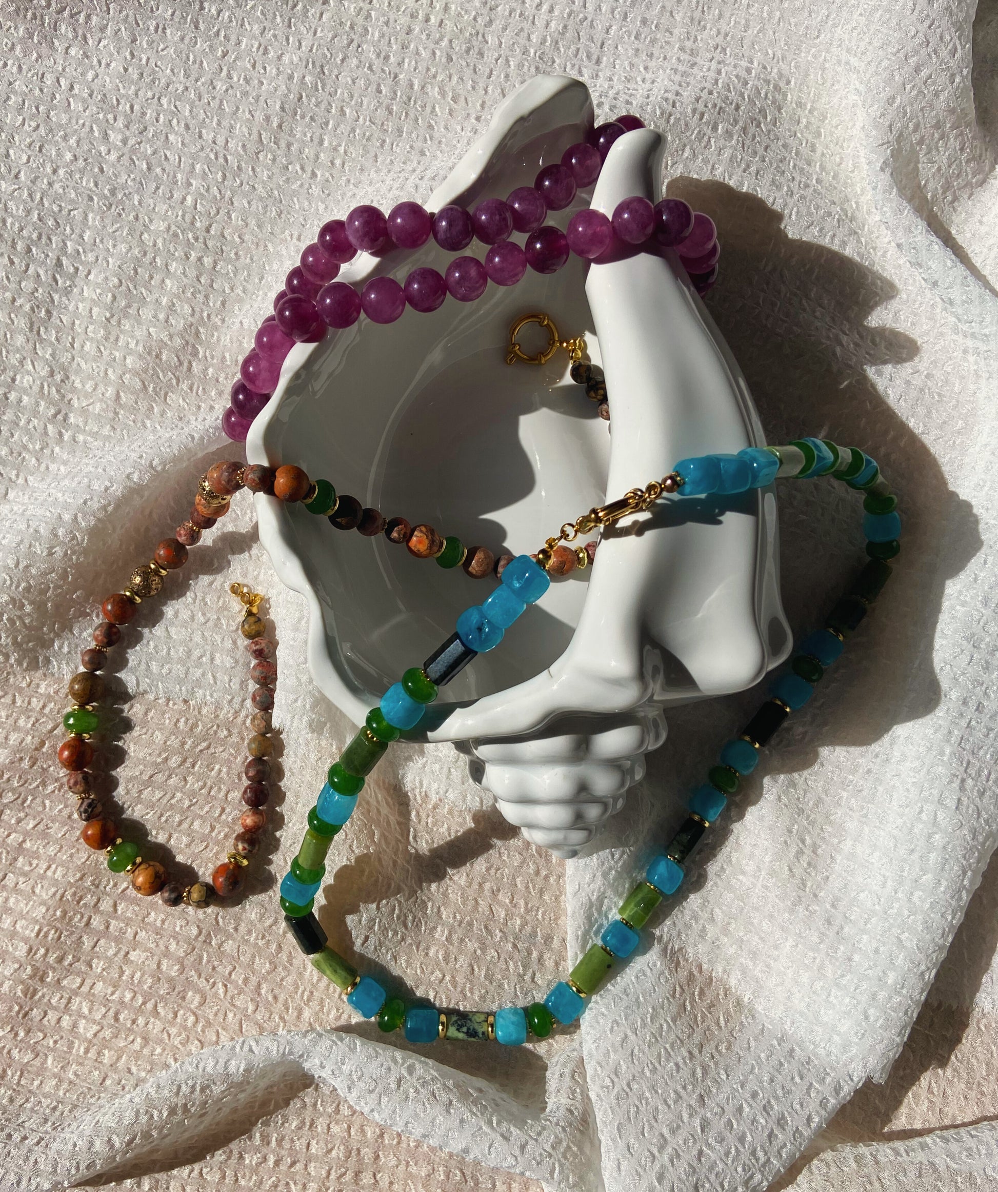 Amaya - Collier pierres naturelles