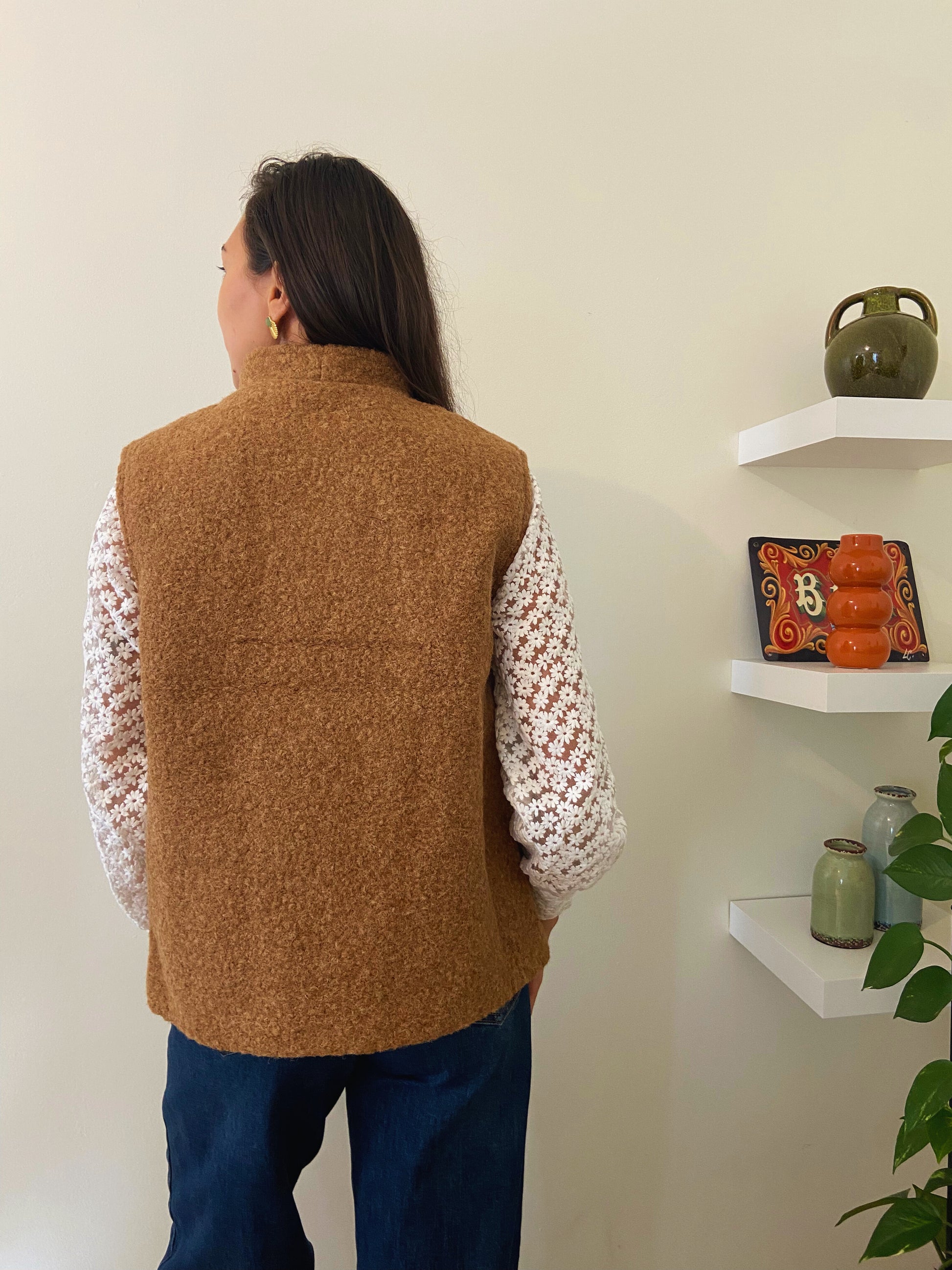 Sandro - Veste gilet sans manches
