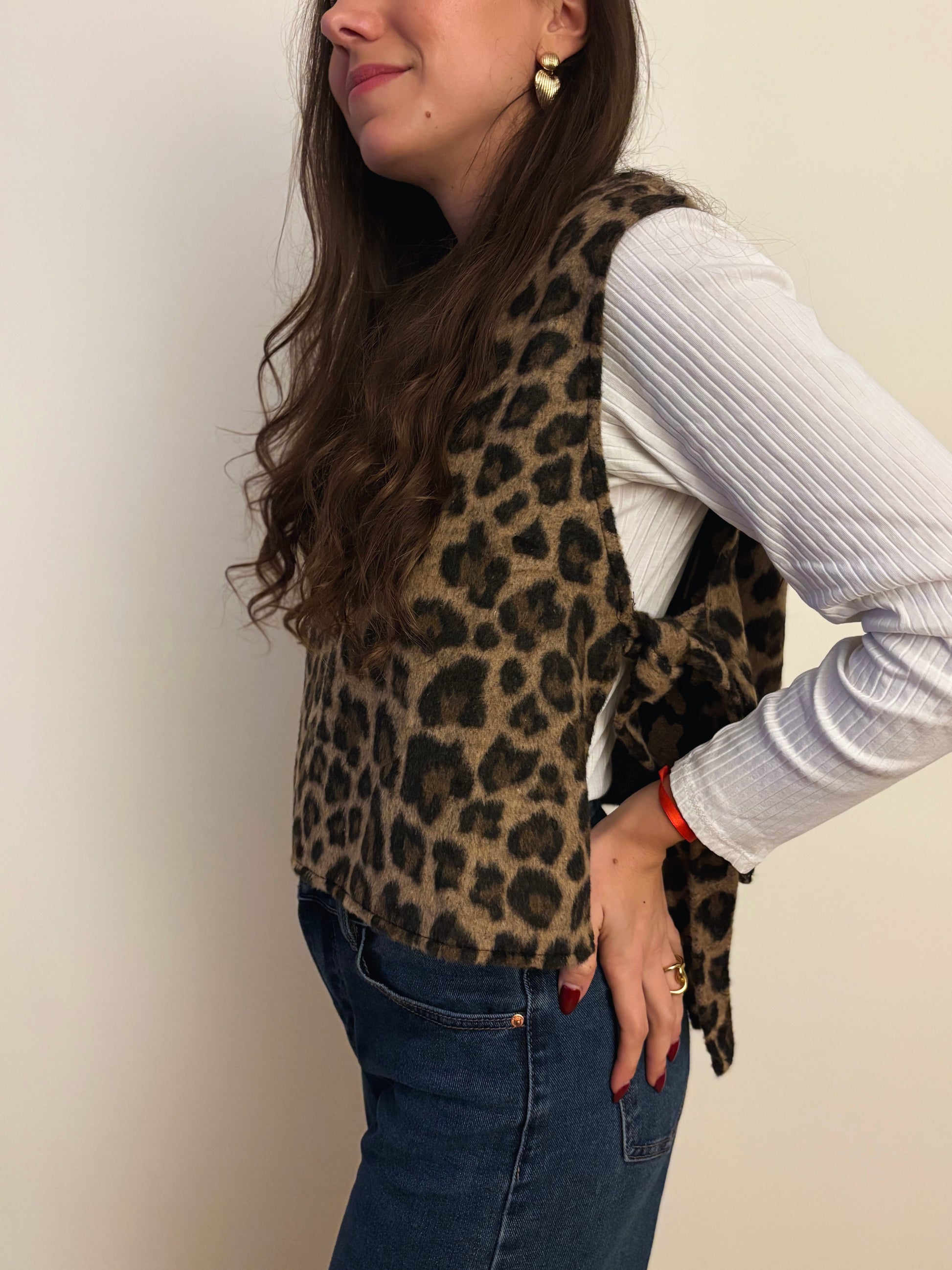 Louis - Pull sans manches avec nœuds