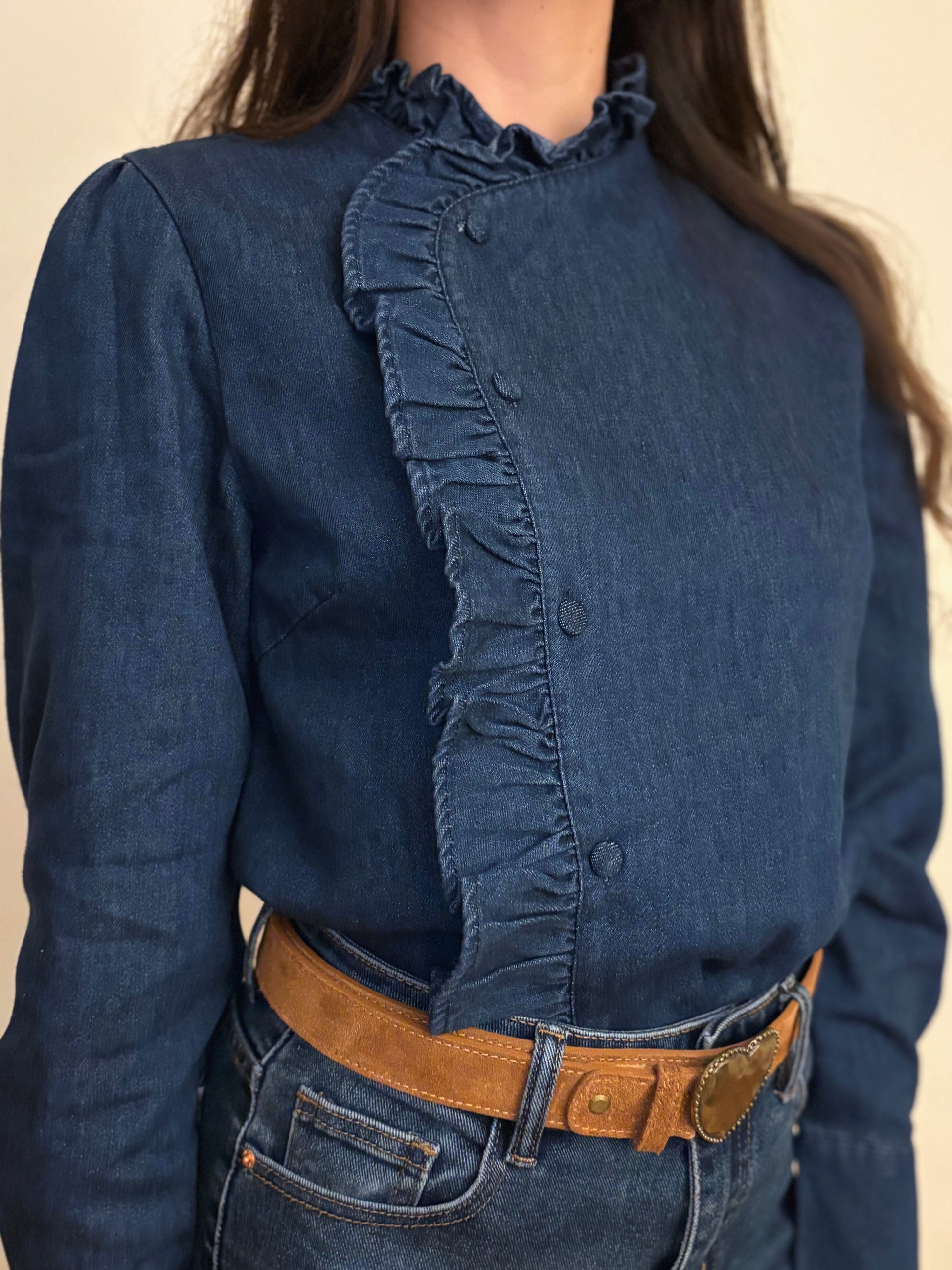 Coline - Chemise denim coton