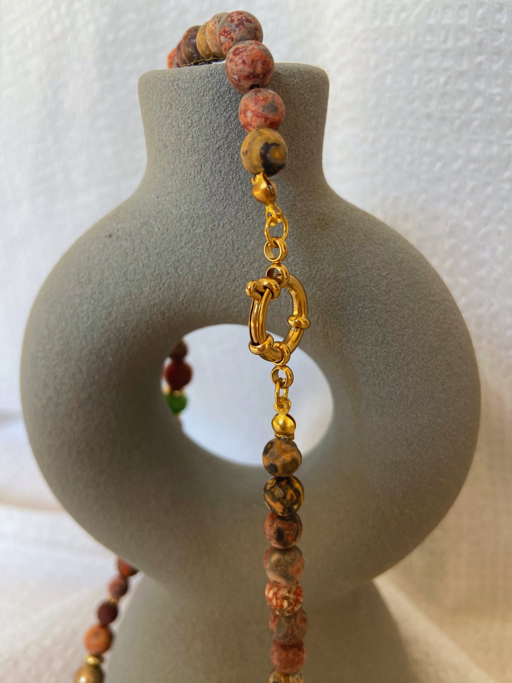 Sienna - Collier pierres naturelles