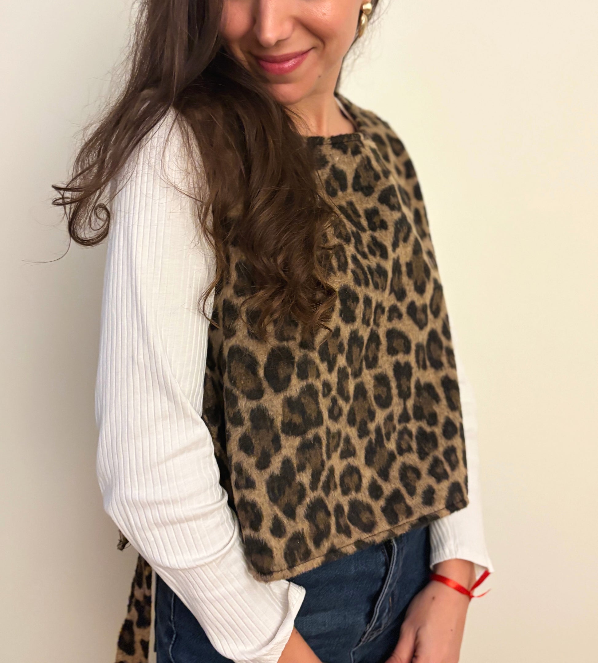 Louis - Pull sans manches avec nœuds