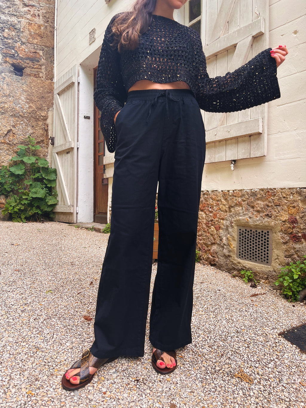 Sofia - Pantalon coton