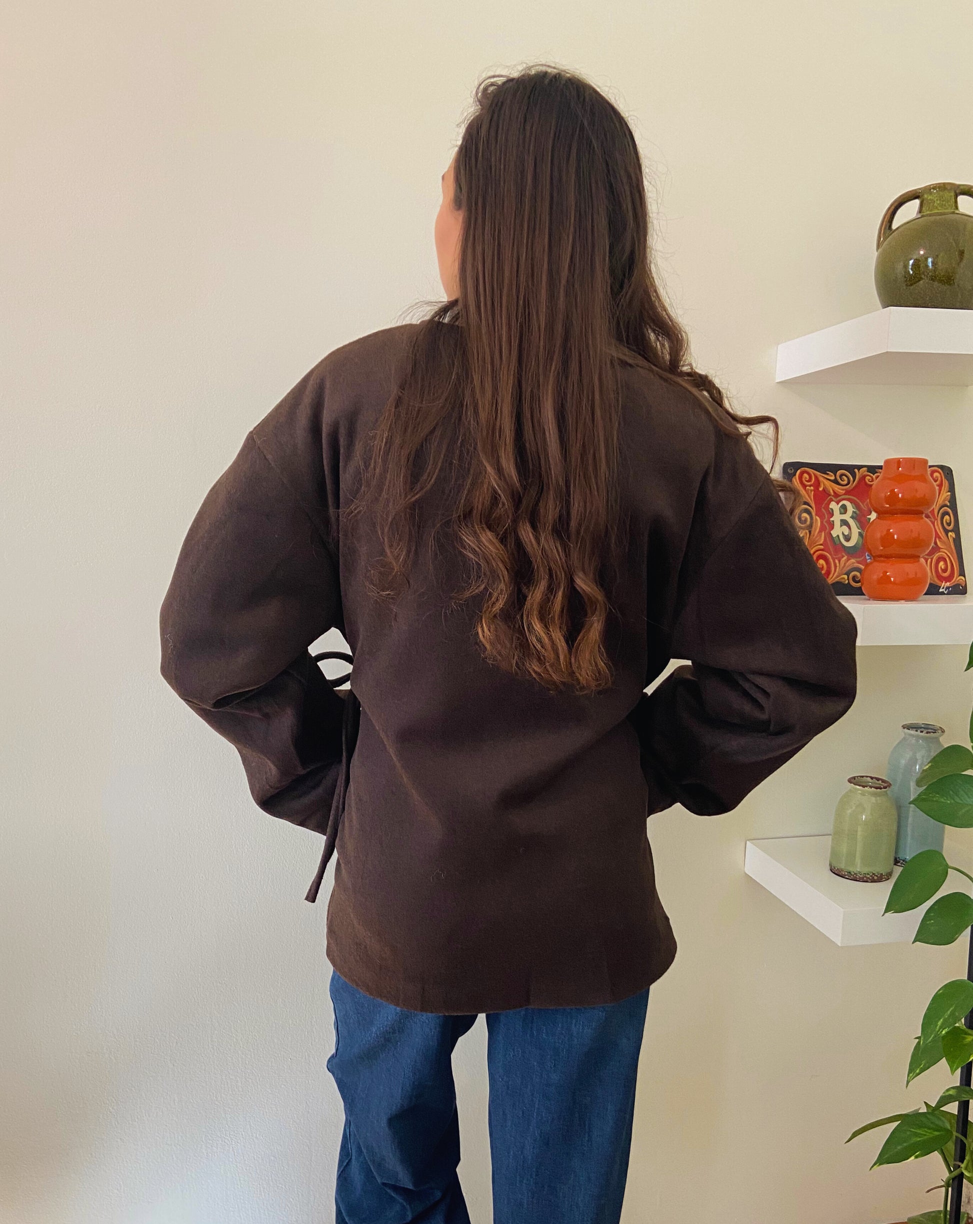 Sacha - Manteau chocolat