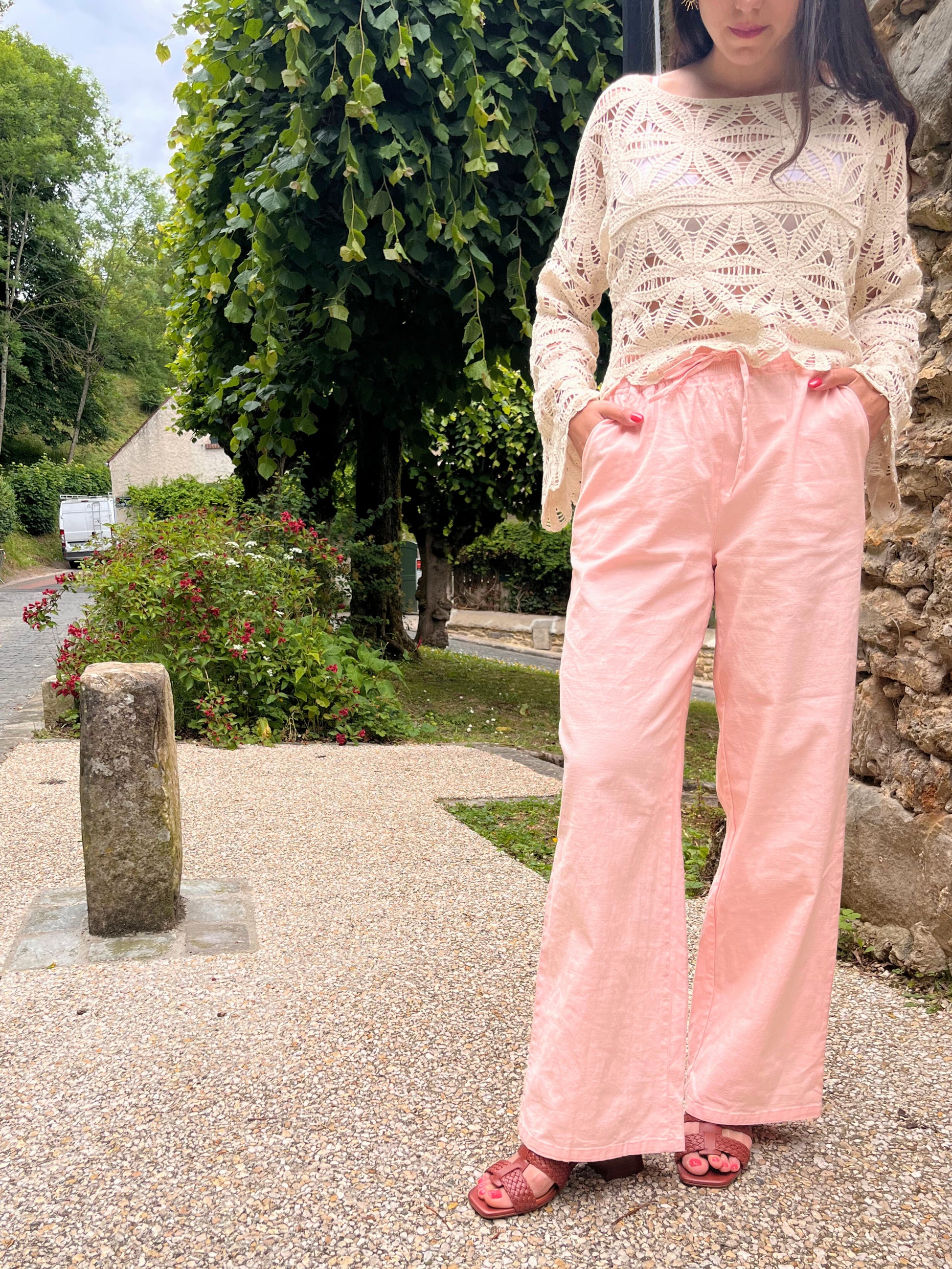 Sofia - Pantalon coton