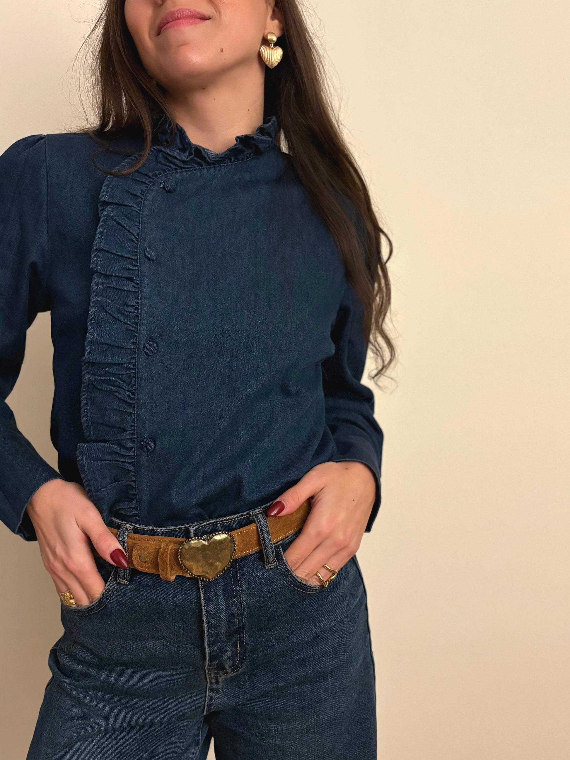 Coline - Chemise denim coton