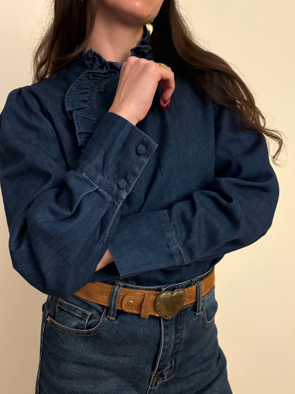 Coline - Chemise denim coton