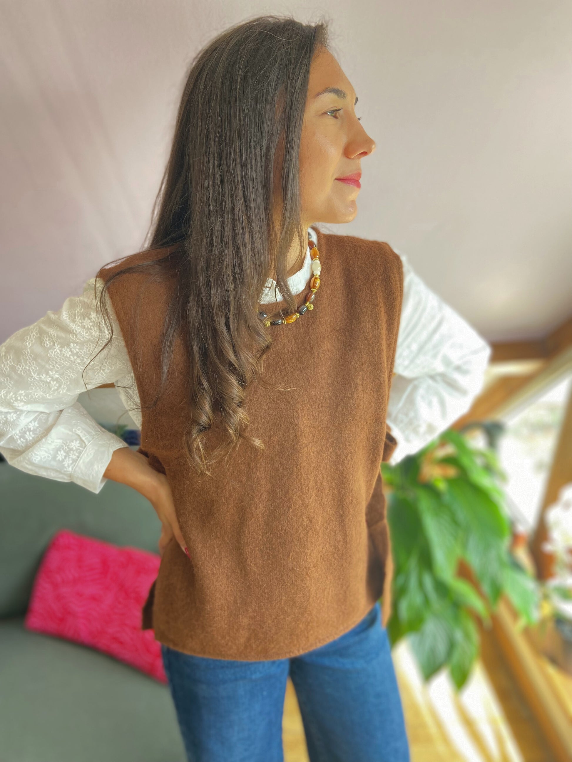 Louise - Maille sans manches