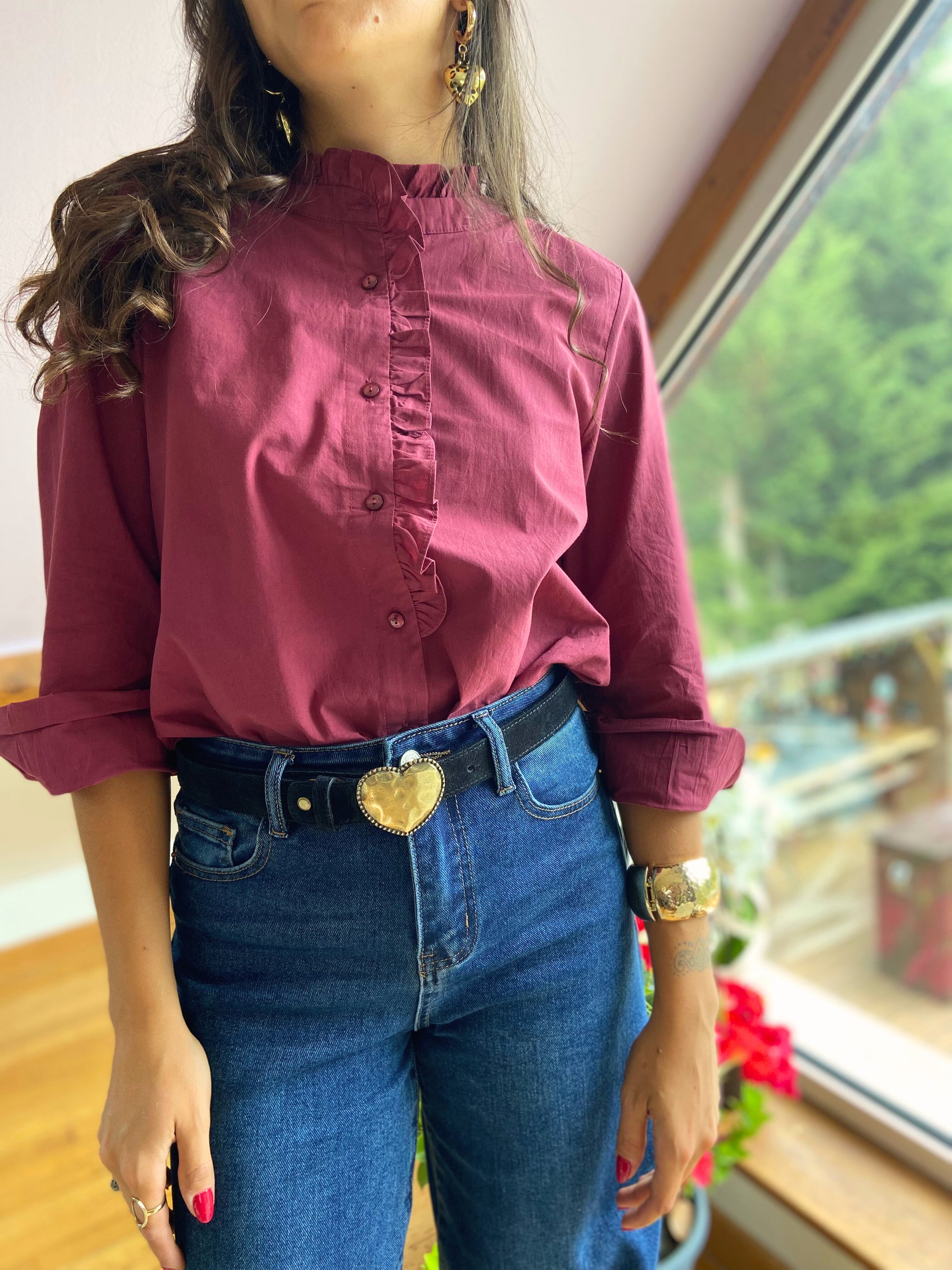Oscar noir - Ceinture en cuir